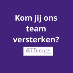 Team AT Finance Kom jij ons team versterken AT Finance Kraggenburg assistent controller